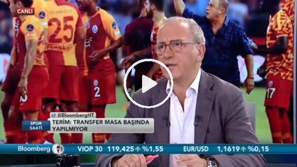 Fatih Altaylı: "Fatih Terim normalde kıyameti koparırdı"