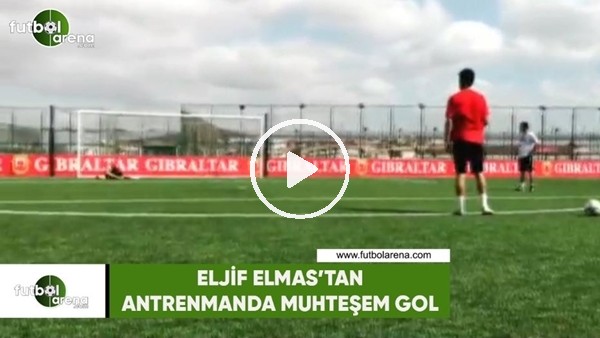 Eljif Elmas'tan antrenmanda muhteşem gol