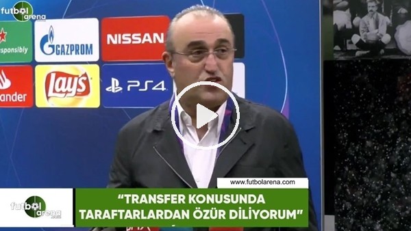 Abdurrahim Albayrak: "Transfer konusunda taraftarlardan özür diliyorum"