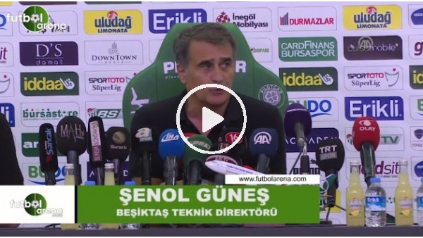Şenol Güneş: "Şok bir gol yedik"