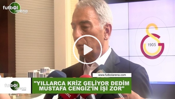 Adnan Polat: "Yıllarca kriz geliyor dedim, Mustafa Cengiz'in işi çok zor"