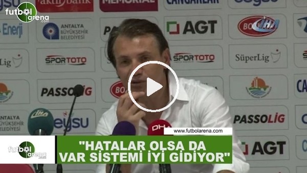 Tamer Tuna'dan VAR sistemi yorumu
