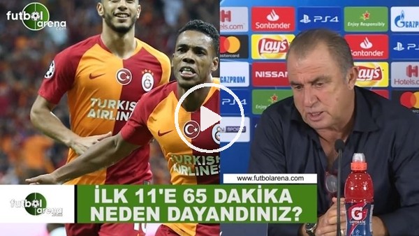 Fatih Terim: "Biz bir şey yapıyorsak bildiğimiz vardır"
