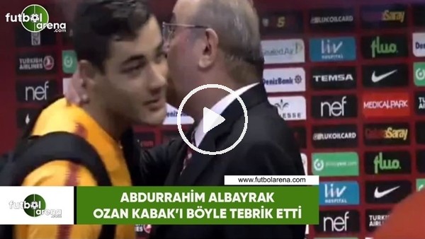 Abdurrahim Albayrak, Ozan Kabak'ı böyle tebrik etti
