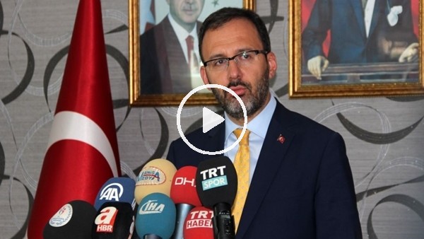 Bakan Kasapoğlu: "Kaybeden UEFA ve EURO 2024"
