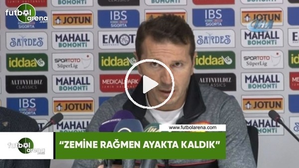 Bayram Bektaş: "Zemine rağmen ayakta kaldık"