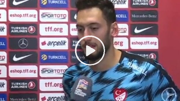 Hakan Çalhanoğlu: "Bizim zamana ihtiyacımız var"