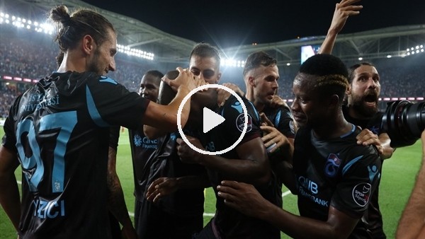 Trabzonspor'dan maç sonu Galatasaray'a gönderme