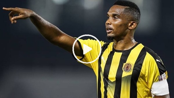 Samuel Eto'o, Katar'da ilk golünü attı