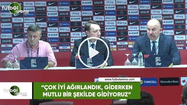 Stanislav Çerçesov: "Çok iyi ağırlandık. Giderken mutlu bir şekilde gidiyoruz"
