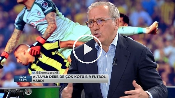 Fatih Altaylı: "Kulüp başkanlığı ağlama makamı değildir"