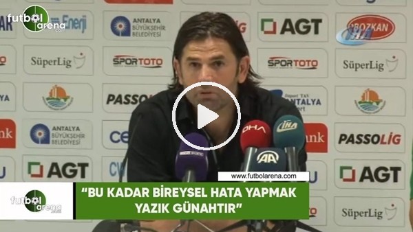 İbrahim Üzülmez: "Bu kadar bireysel hata yapmak yazık günahtır"