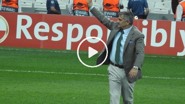 Şenol Güneş'e sevgi seli
