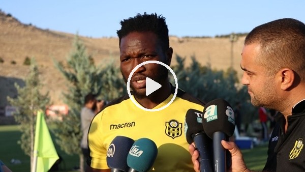 Yeni Malatyasporlu Muniru görev bekliyor
