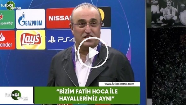 Abdurrahim Albayrak: "Bizim Fatih hoca ile hayallerimiz aynı"