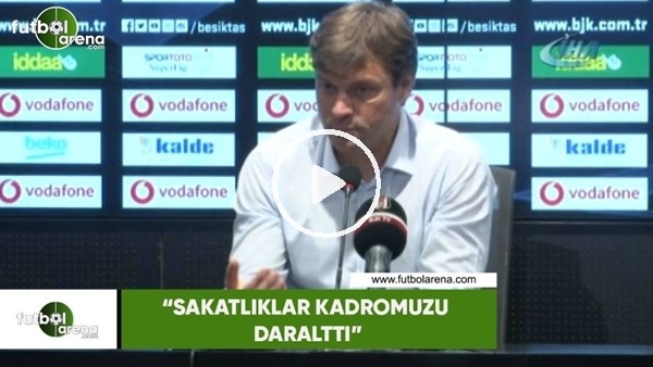 Ertuğrul Sağlam: "Sakatlıklar kadroumu daralttı"