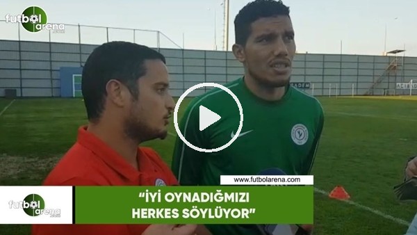 Saadane: "İyi oynadğımızı herkes söylüyor"