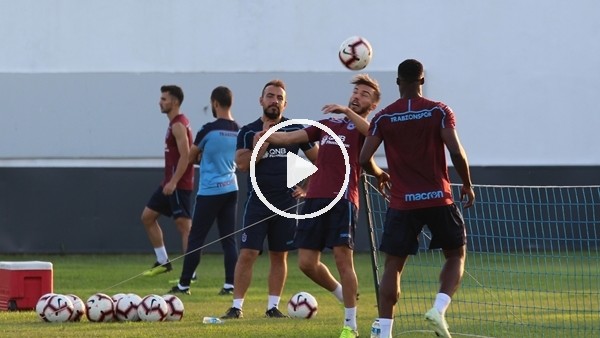 Trabzonspor, 15 eksikle çalıştı