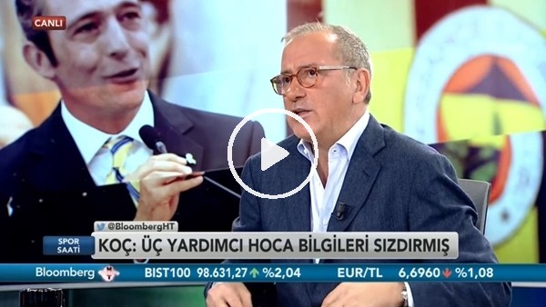 Fatih Altaylı: "Ali koç'un söyledikleri bana göre doğru"