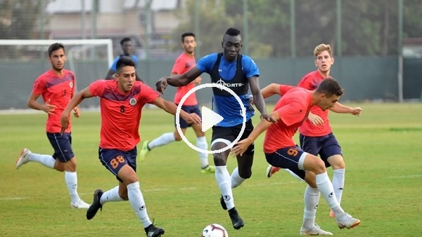 Alanyaspor, Antalyaspor maçı hazırlıklarını sürdürdü