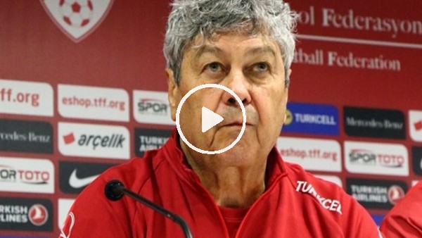 Mircea Lucescu, Bosna Hersek maçı öncesi basın toplantısı düzenledi