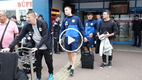 Bosna Hersek Milli Takımı, Trabzon'a geldi
