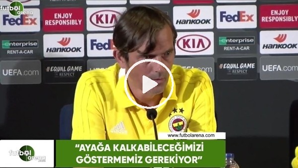 Phillip Cocu: "Ayağa kalkabileceğimizi göstermemiz gerekiyor"