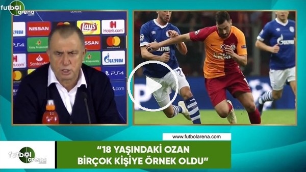 Fatih Terim: "18 yaşındaki Ozan birçok kişiye örnek oldu"