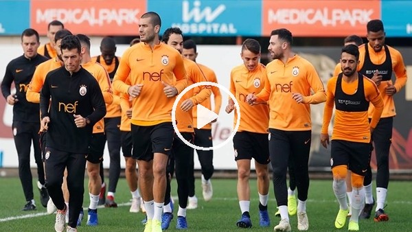 Galatasaray, Schalke maçı öncesi son idmanını yaptı