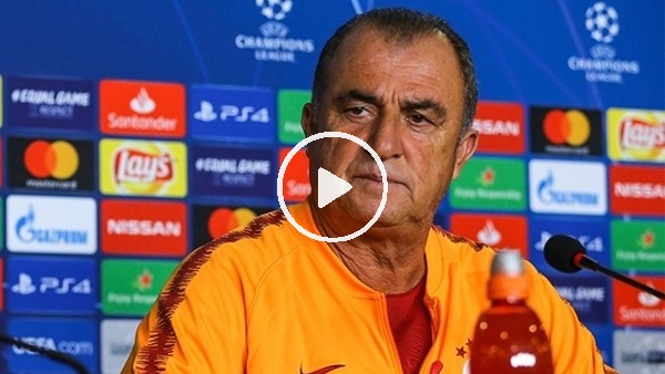 Fatih Terim, Schalke maçı öncesi basın toplantısı düzenledi