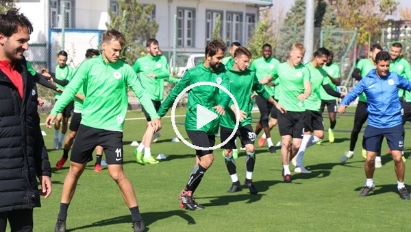 Konyaspor'da Başakşehir maçı hazırlıkları