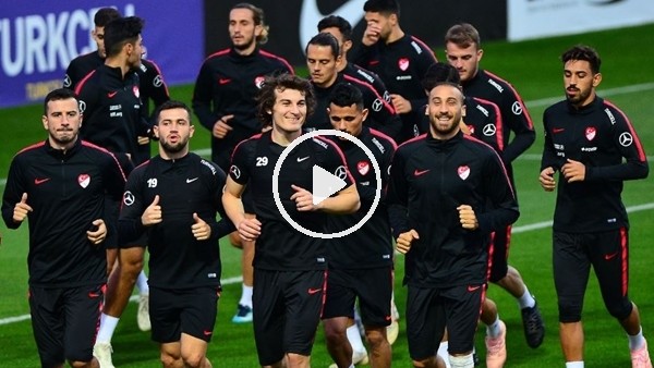 Milli takım, Bosna Hersek maçının hazırlıklarını sürdürdü