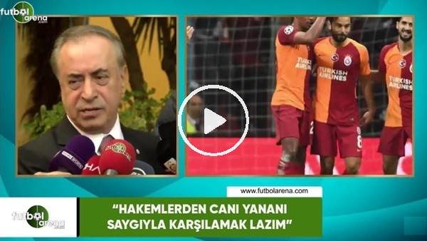 Mustafa Cengiz: "Hakemlerden canı yananı saygıyla karşılamak lazım"
