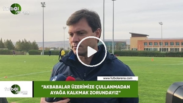 Ertuğrul Sağlam: "Akbabalar üzerimize çullanmadan ayağa kalkmak zorundayız"