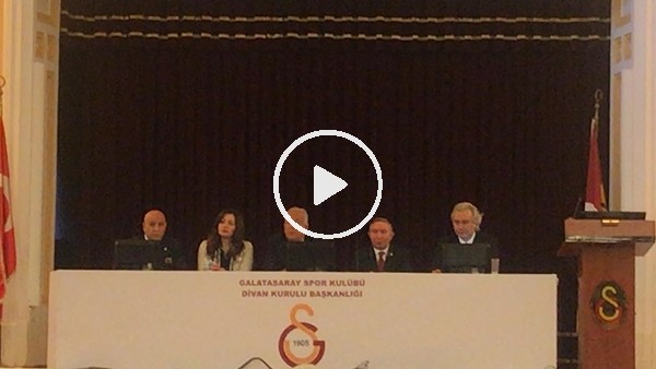 Galatasaray Divan Kurulu toplantısı yapıldı