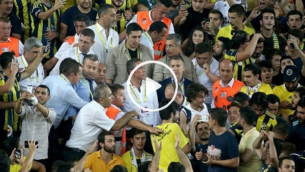 Ali Koç ve Fenerbahçe taraftarı arasında yaşananlar
