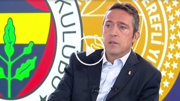 Ali Koç: "Kulüp içinden dışarıya bilgi sızdırmışlar"