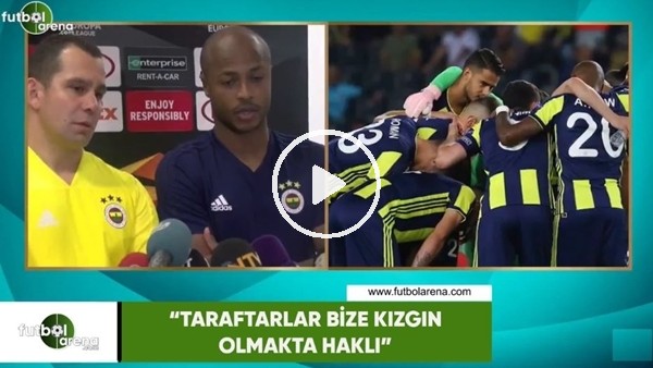 Andre Ayew: "Taraftarlar bize kızgın olmakta haklı"