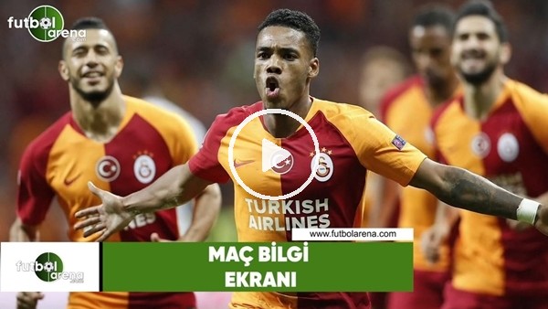 Antalyaspor - Galatasaray | Bilgi Ekranı