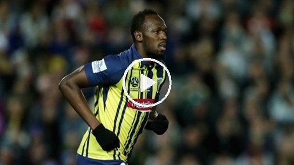 Usain Bolt ilk golünü attı
