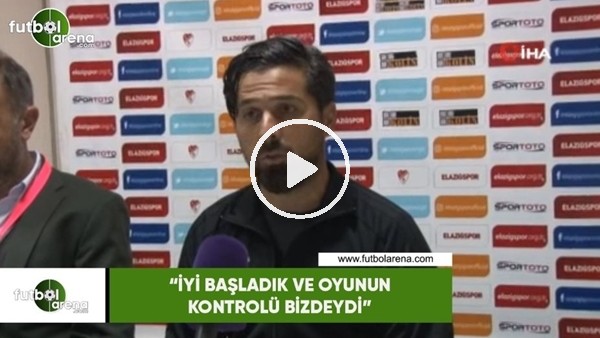 İlhan Palut: "İyi başladık ve oyunun kontrolü bizdeydi"