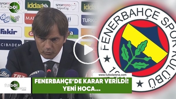 Fenerbahçe'de karar verildi! Yeni hoca....