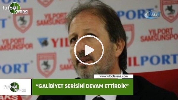 Taner Taşkın: "Galibiyet serisini devam ettirdik"