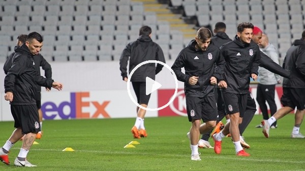 Beşiktaş, Malmö maçı öncesi son idmanını yaptı
