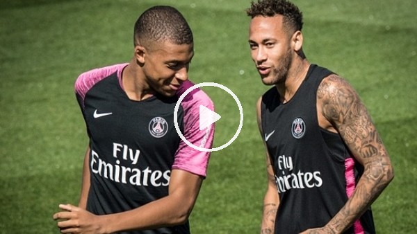 Neymar'dan Mbappe'ye bacak arası