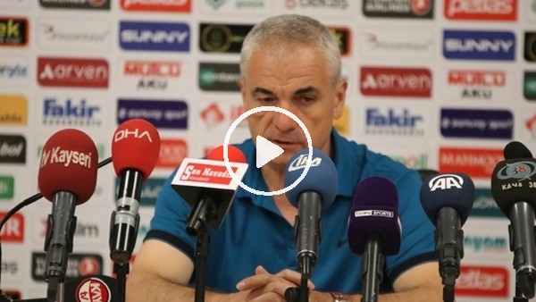 Rıza Çalımbay: "Uğur Demirok'un tepki vermesi doğru değil, biz işimize bakacağız"