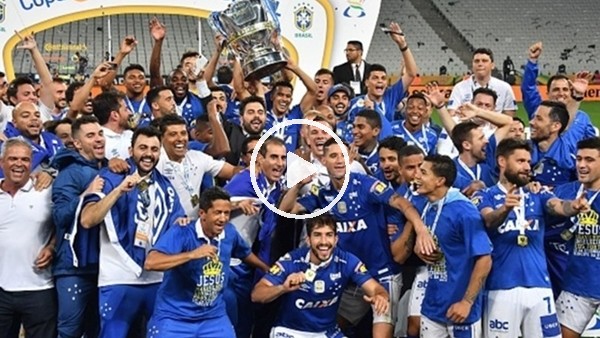 Brezilya Kupası'nı Cruzeiro kazandı