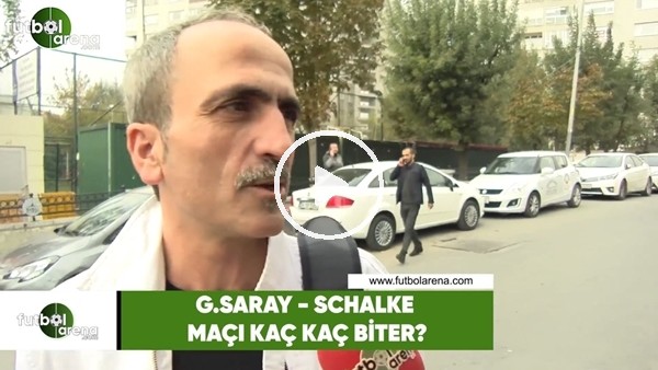 Galatasaray - Schalke maçı kaç kaç biter?