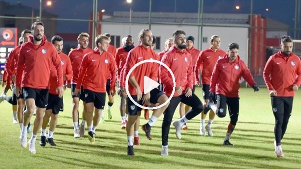 Erzurumspor'da Trabzonspor maçı hazırlıkları