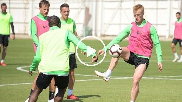 Konyaspor, Beşiktaş maçının hazırlıklarını sürdürdü
